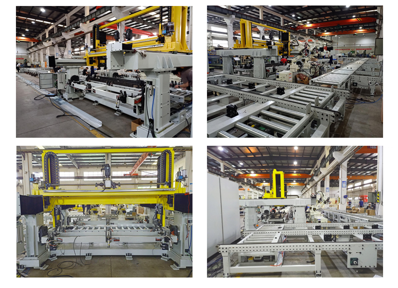 龍門吊上梁、立柱機器人弧焊流水線
